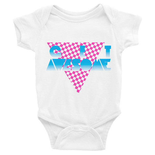 Infant short sleeve one-piece