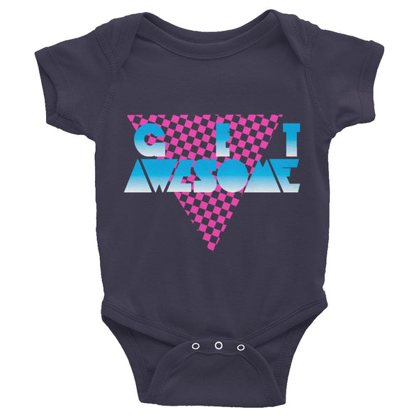 Infant short sleeve one-piece