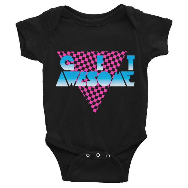 Infant short sleeve one-piece