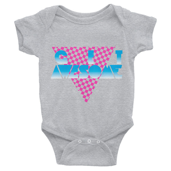 Infant short sleeve one-piece